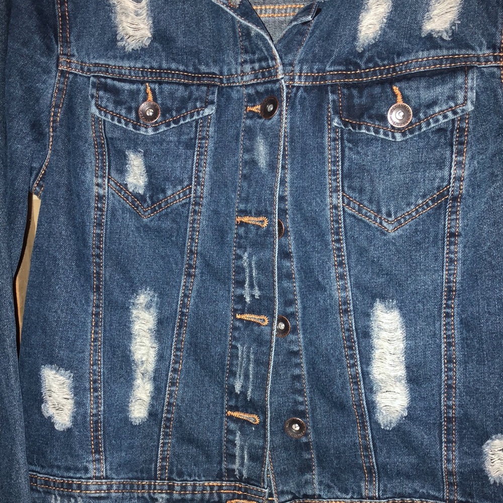 Highway Jeans never worn Jean jacket juniors sizing - Picture 3 of 4